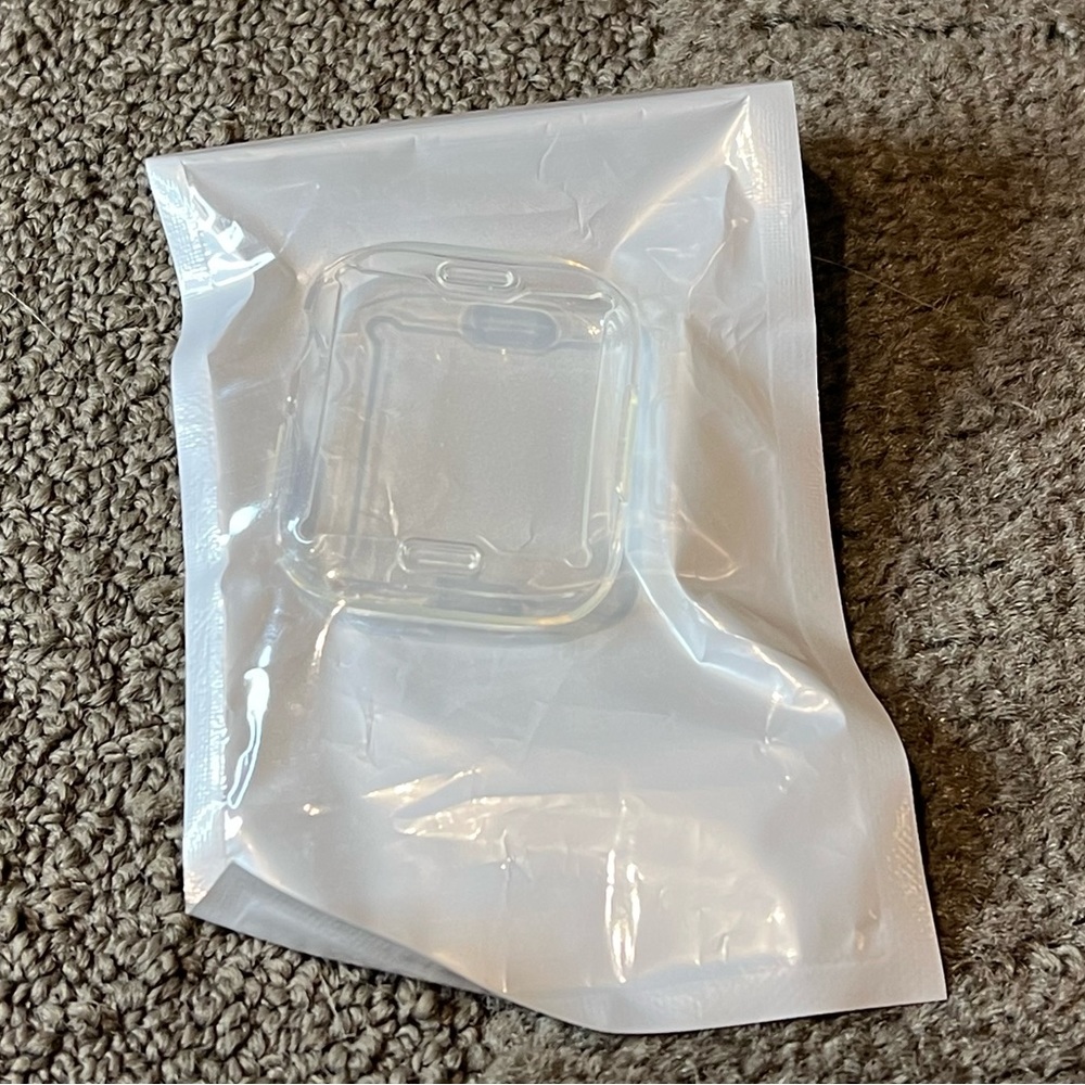 *6 for $10!* Clear TPU Apple Watch Cover Case Protector Flexible 45mm Minimalist